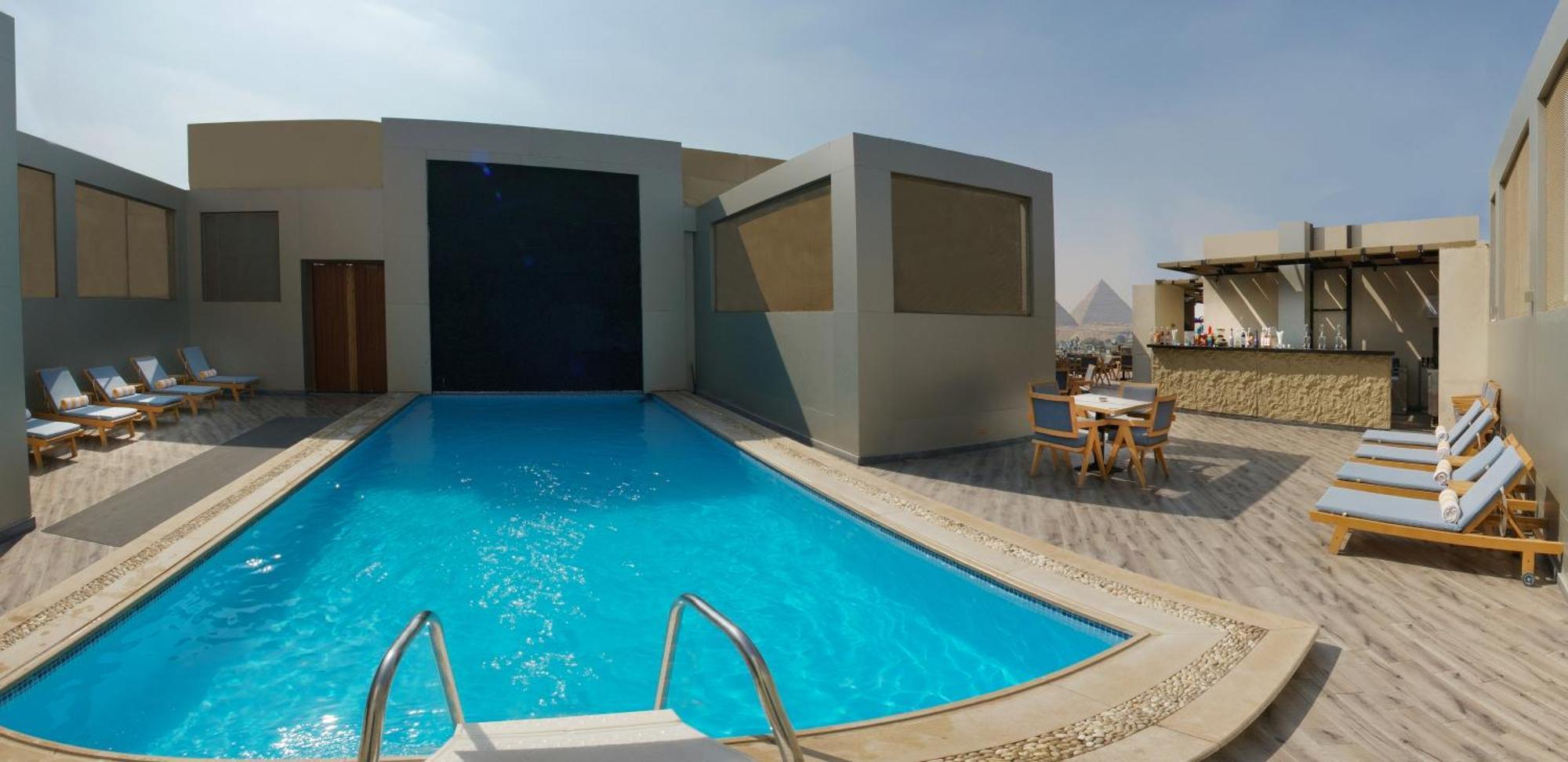 Stay Inn Pyramids Hotel Al Kawm al Akhdar Exterior photo